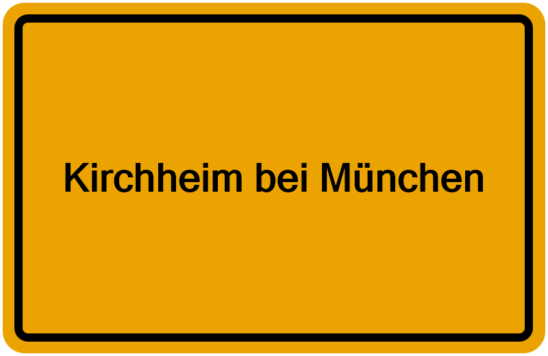 Handelsregisterauszug Kirchheim bei München